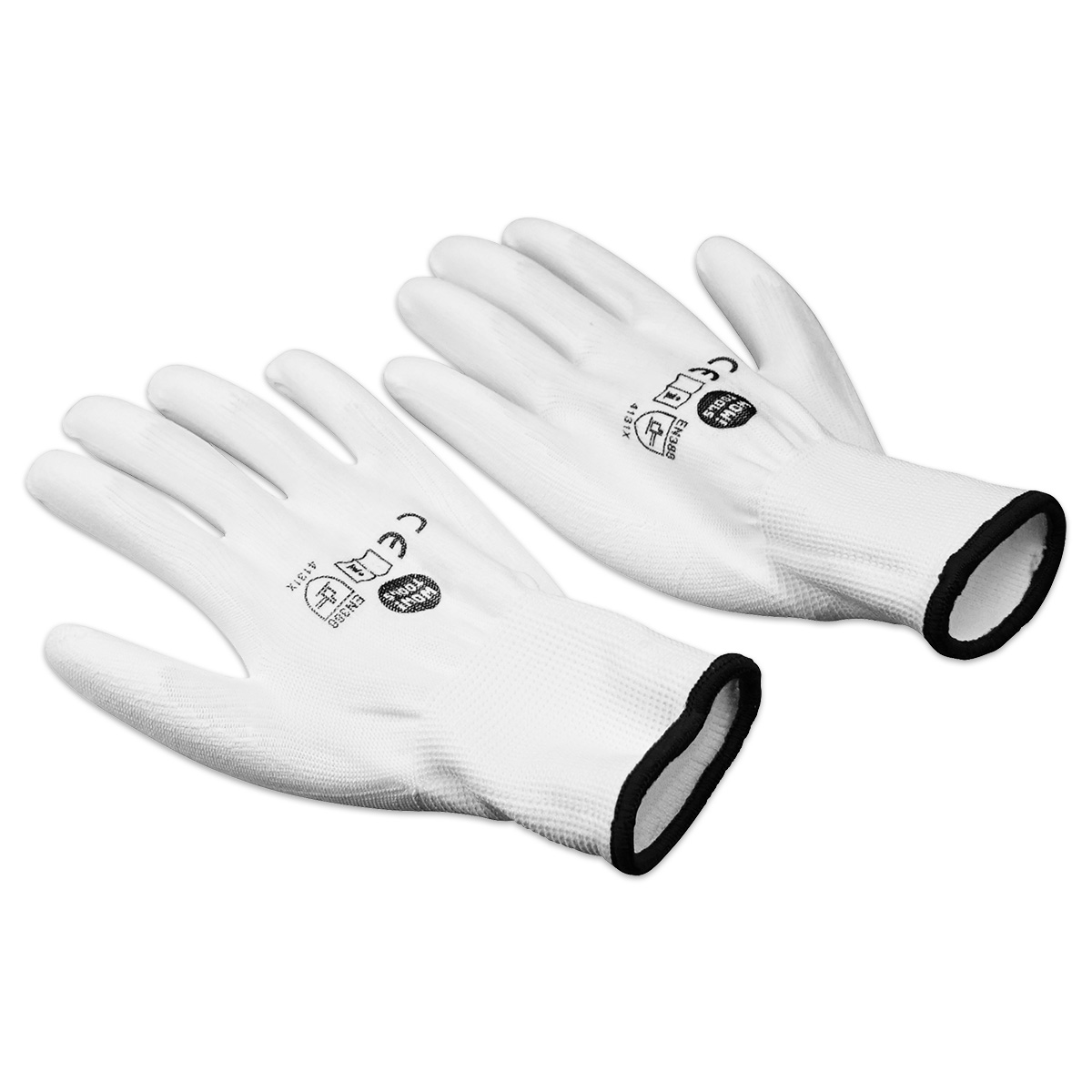 PU-Feinstrick-Handschuhe Gr. 10 XL