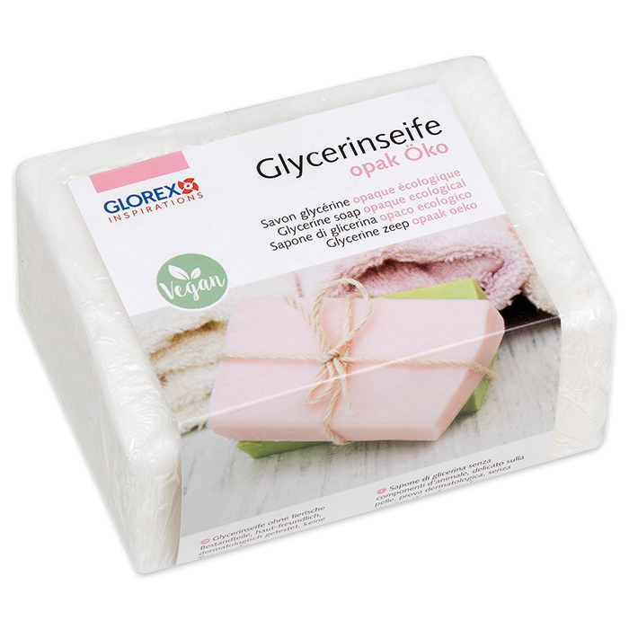 Glycerinseife Öko 500g opak/satt weiß