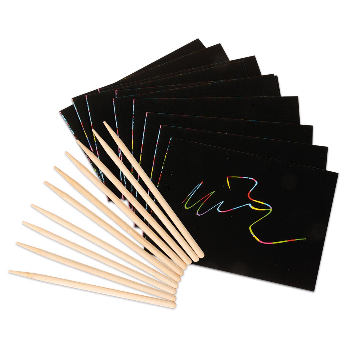 Scratch Magic Kratzkartone 14x10cm 10 St.