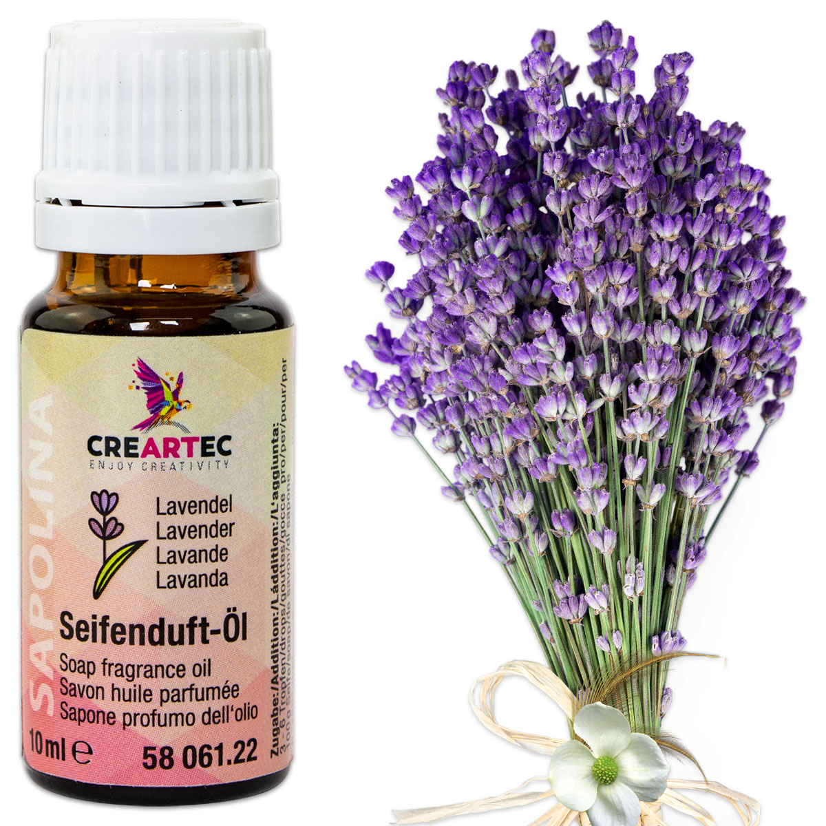 Sapolina Seifenduftöl 10ml Lavendel