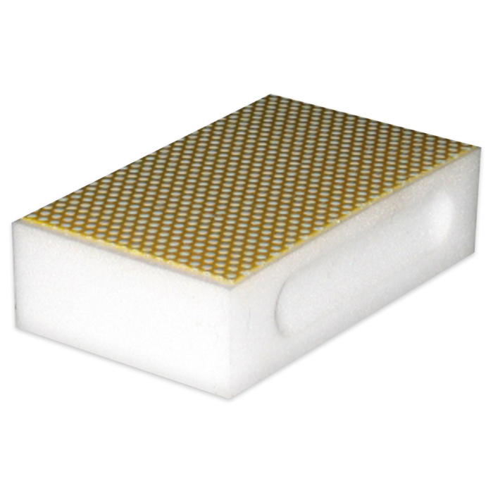 Diamantschleifblock 90x55mm weiß