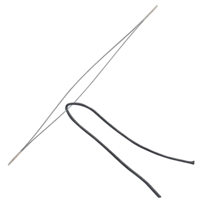 Perlenfädelnadel big eye 11,4cm