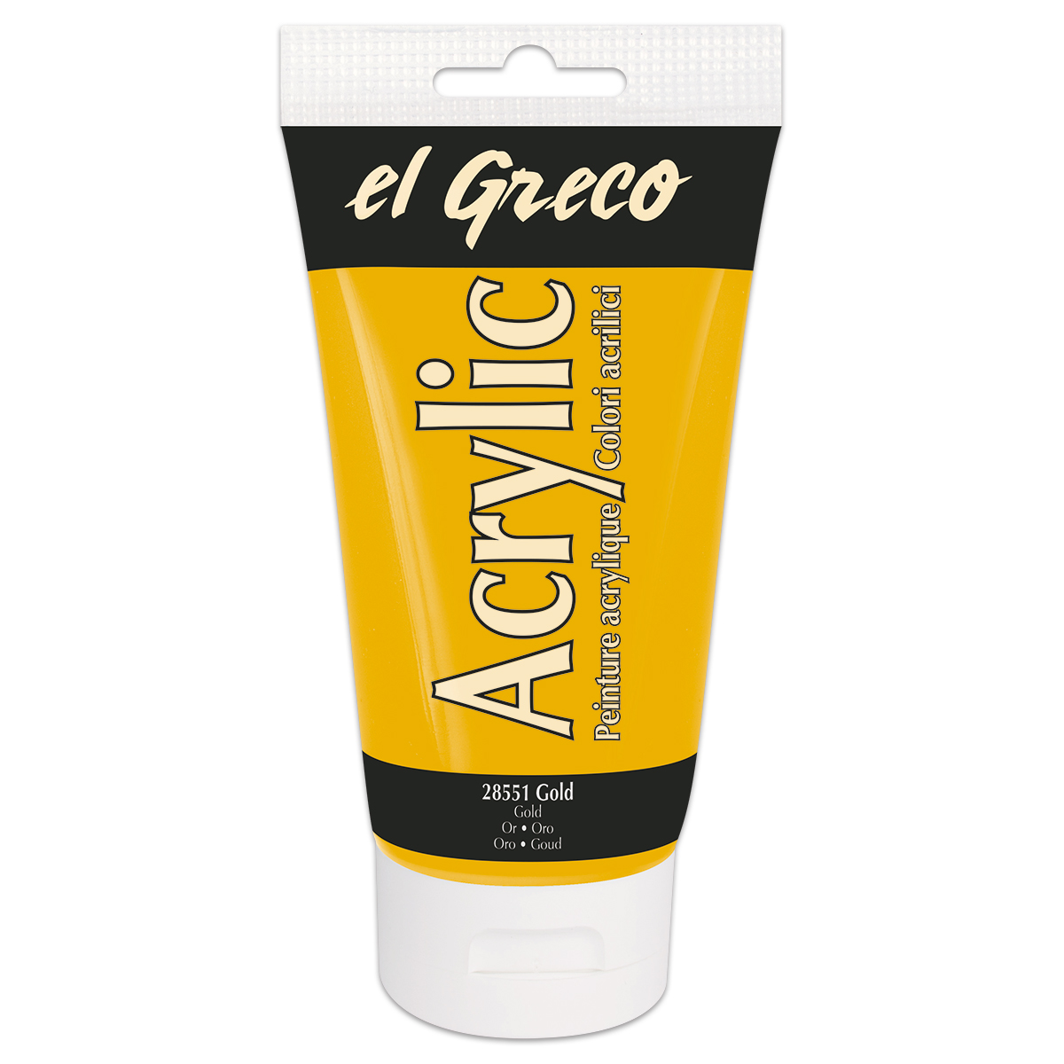 el Greco Acrylic 150ml gold