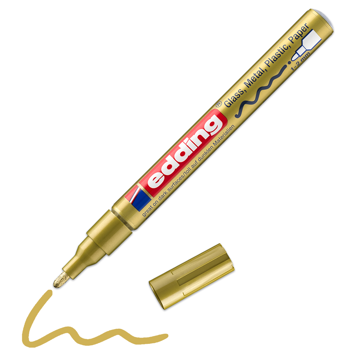 edding 751 Glanzlackmarker gold