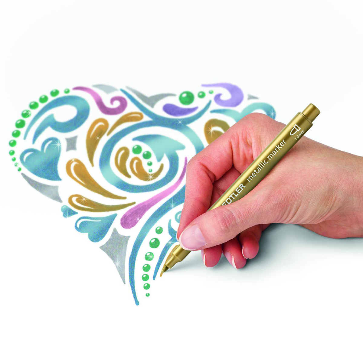 Staedtler Metallic Marker 1-2mm gold