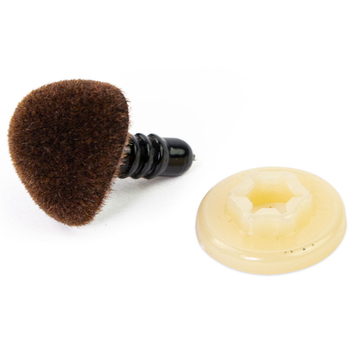 Tiernase braun 18mm 1 St.
