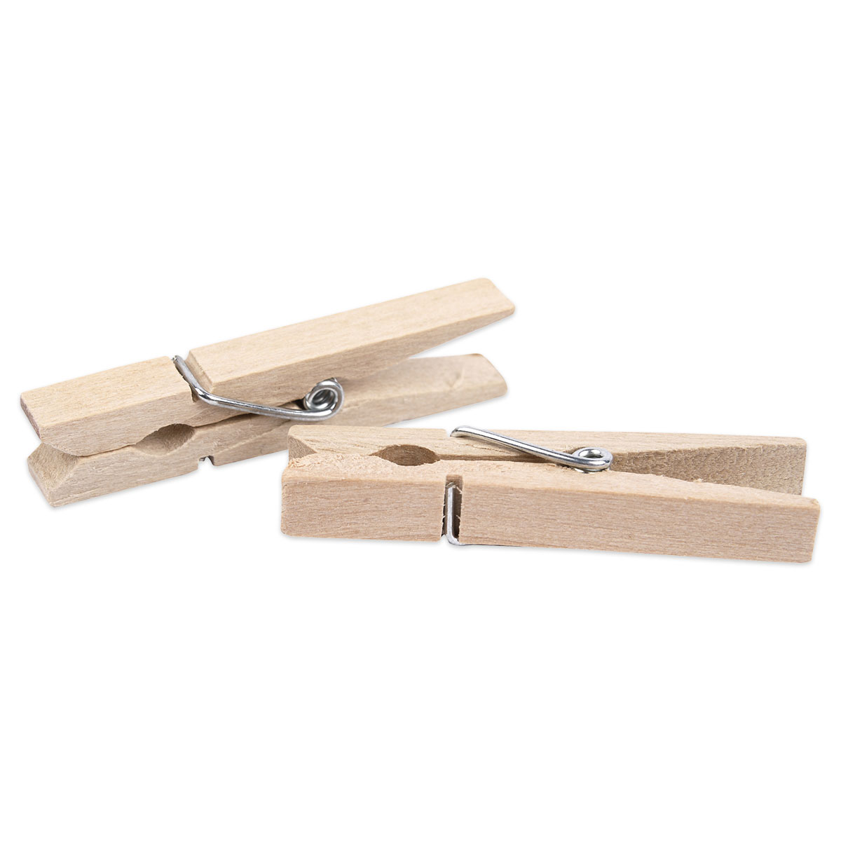 Wäscheklammern Holz 48x6mm 50 St. natur
