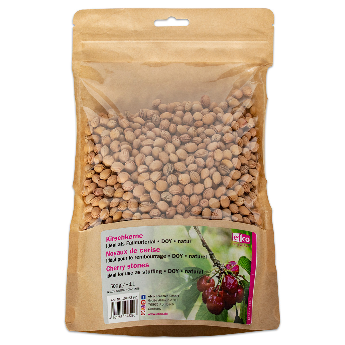 Kirschkerne gewaschen 500g