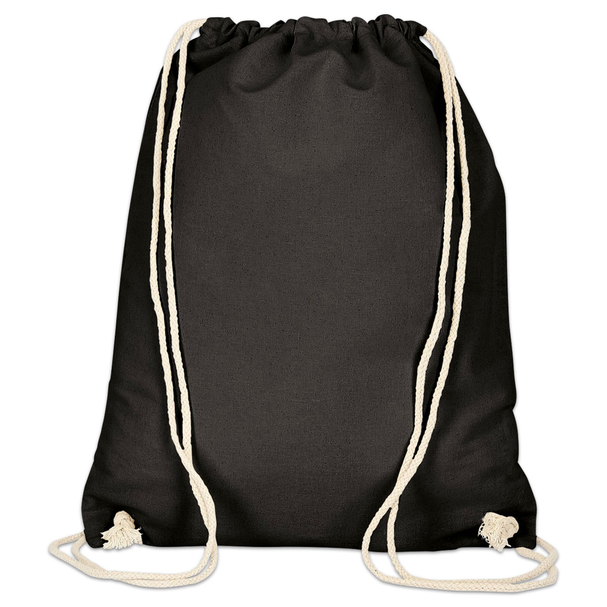 Turnbeutel 38x46cm schwarz