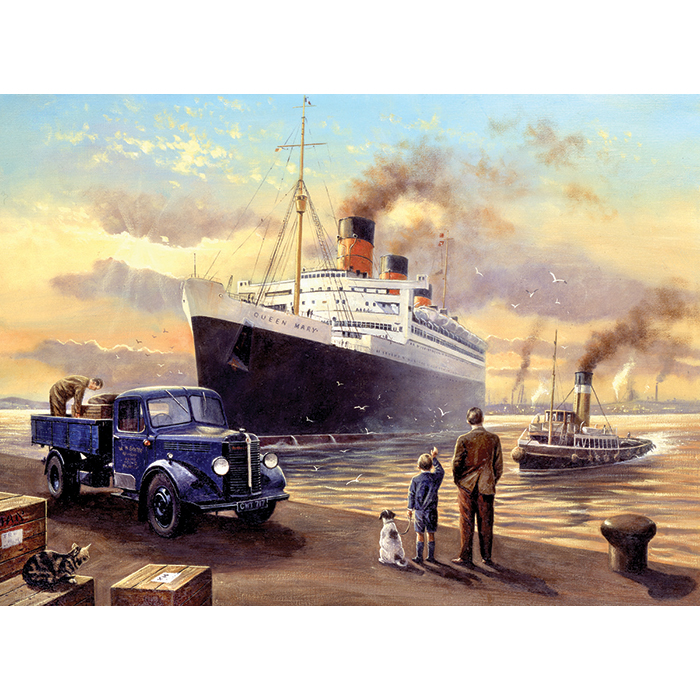 Malen nach Zahlen 28,6x39cm Kreuzfahrtschiff