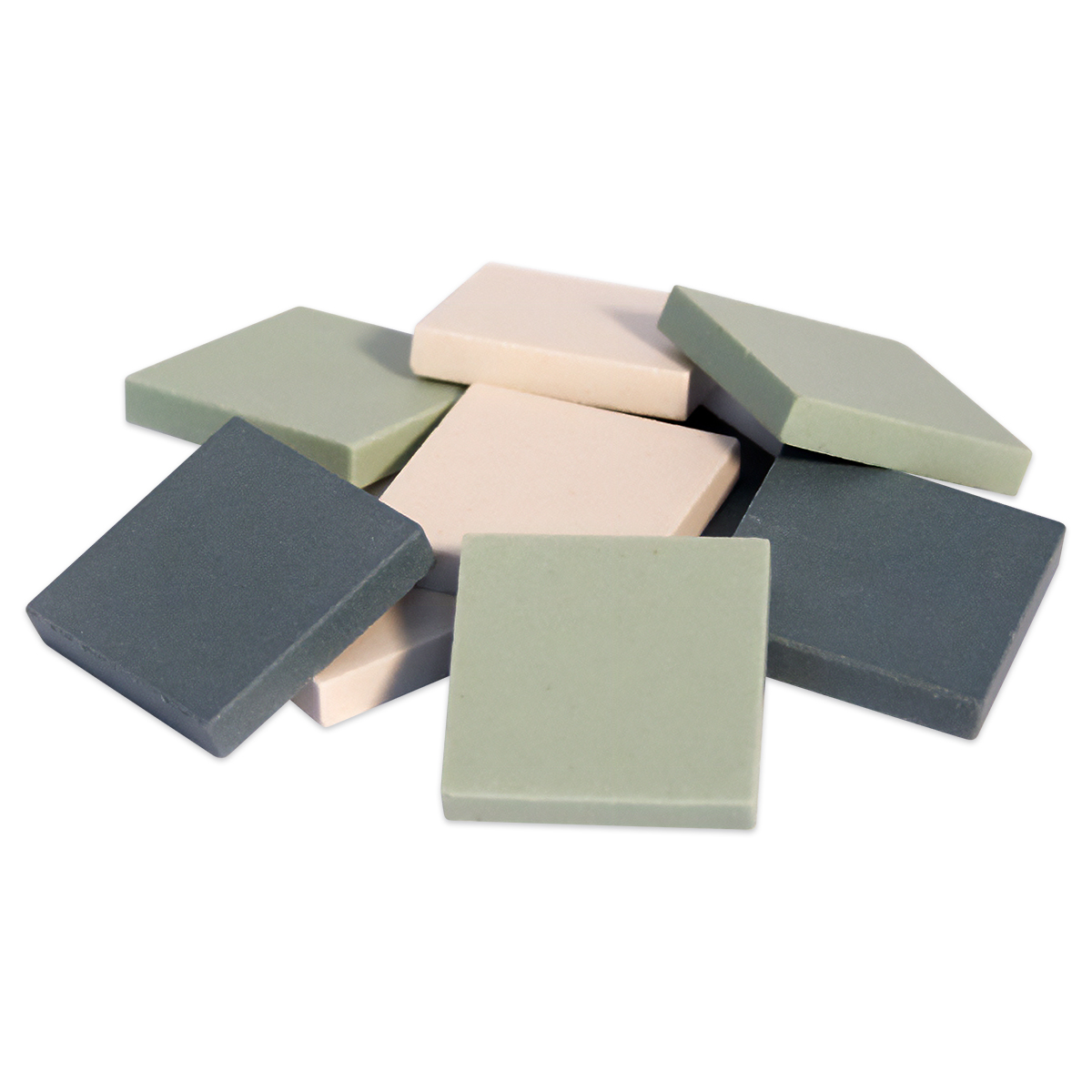 Ceraton Mosaiksteine 20x20x4mm 750g grün mix