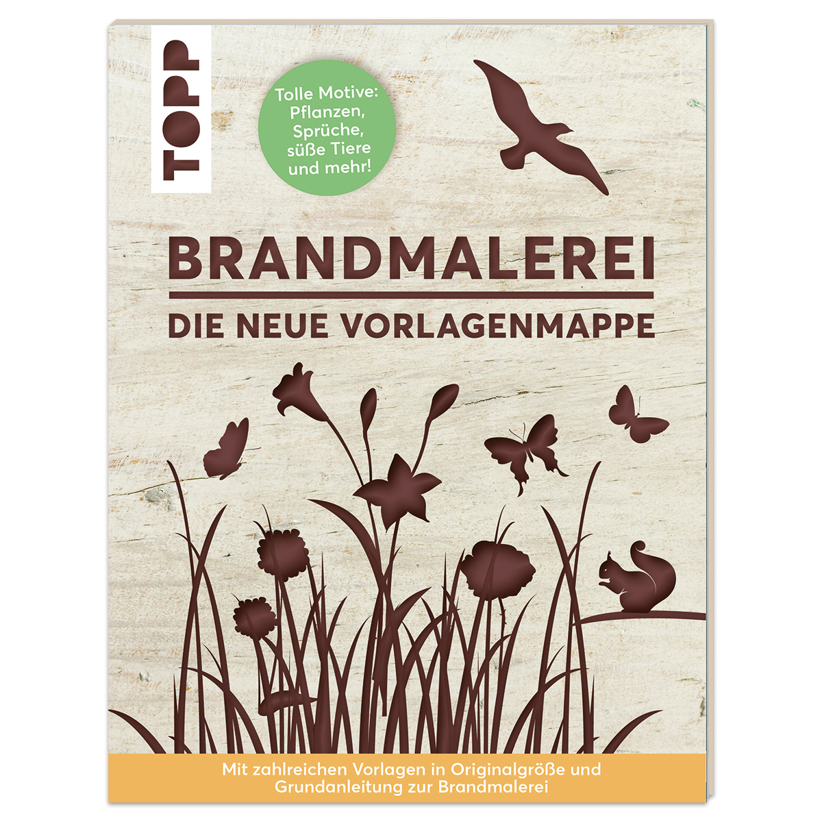 Buch - Vorlagemappe - Brandmalerei