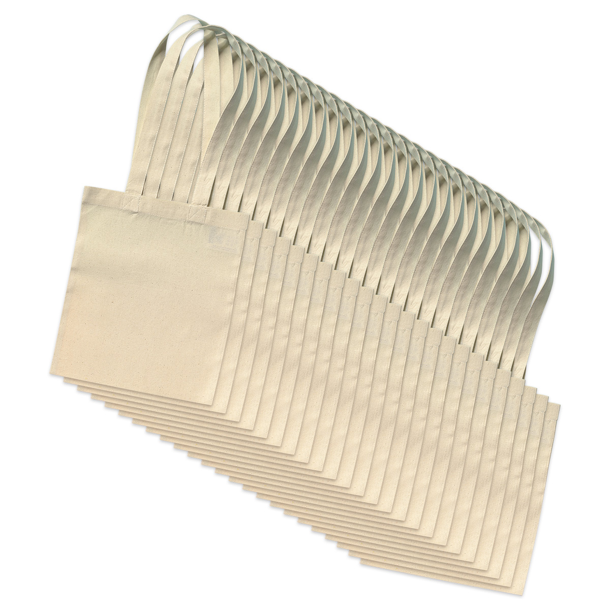 Großpackung Tragetasche 38x42cm 24 St. natur