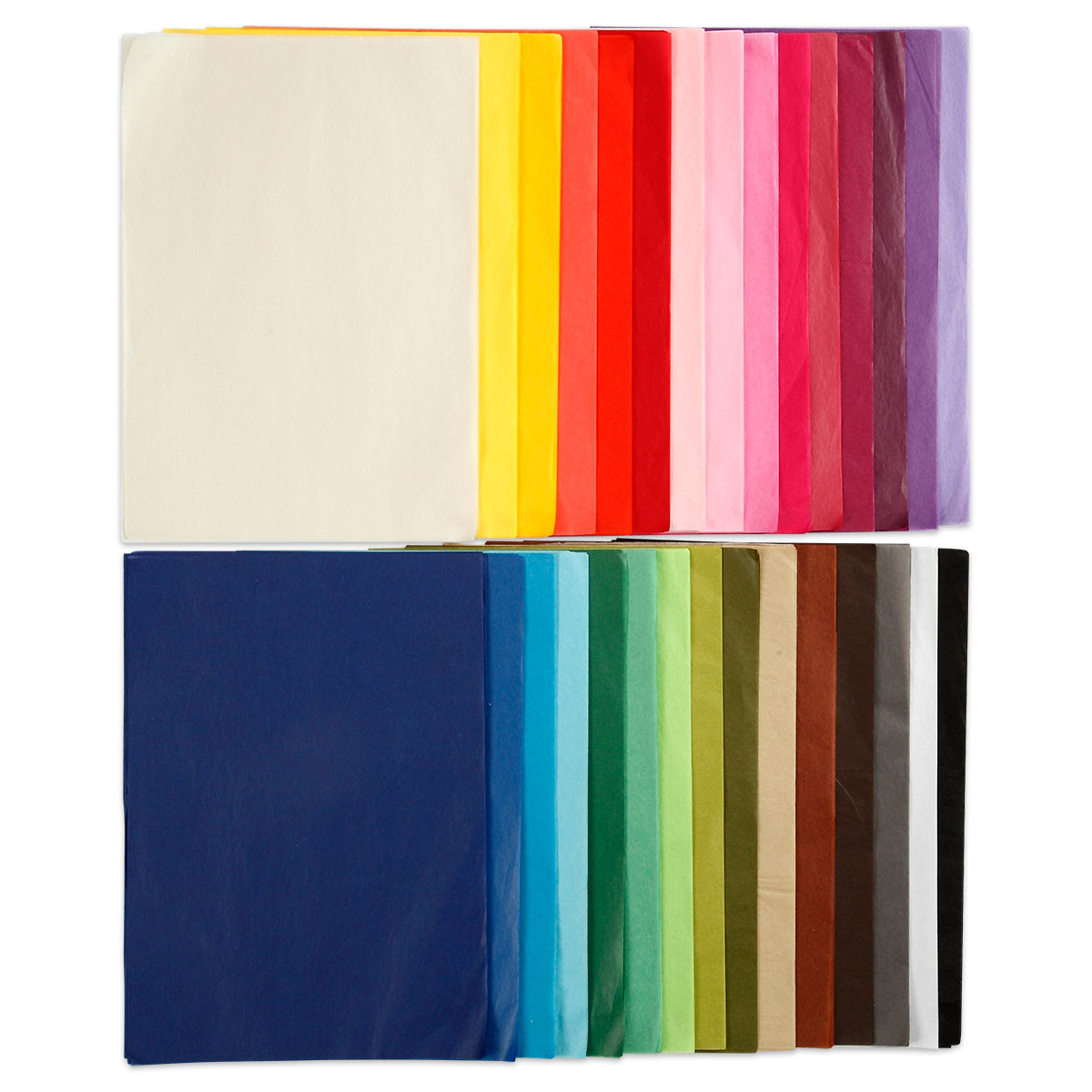 Seidenpapier/Blumenseide DIN A4 30 Farben 300 Bl.