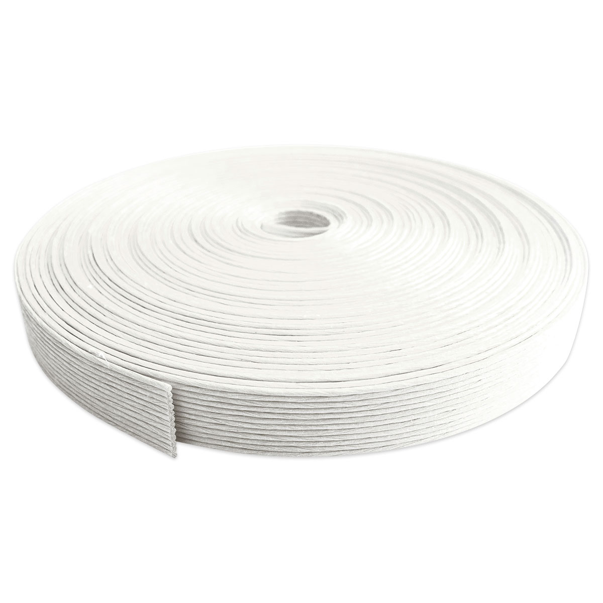 Kamihimo Flechtband Papier 15mm 15m weiß