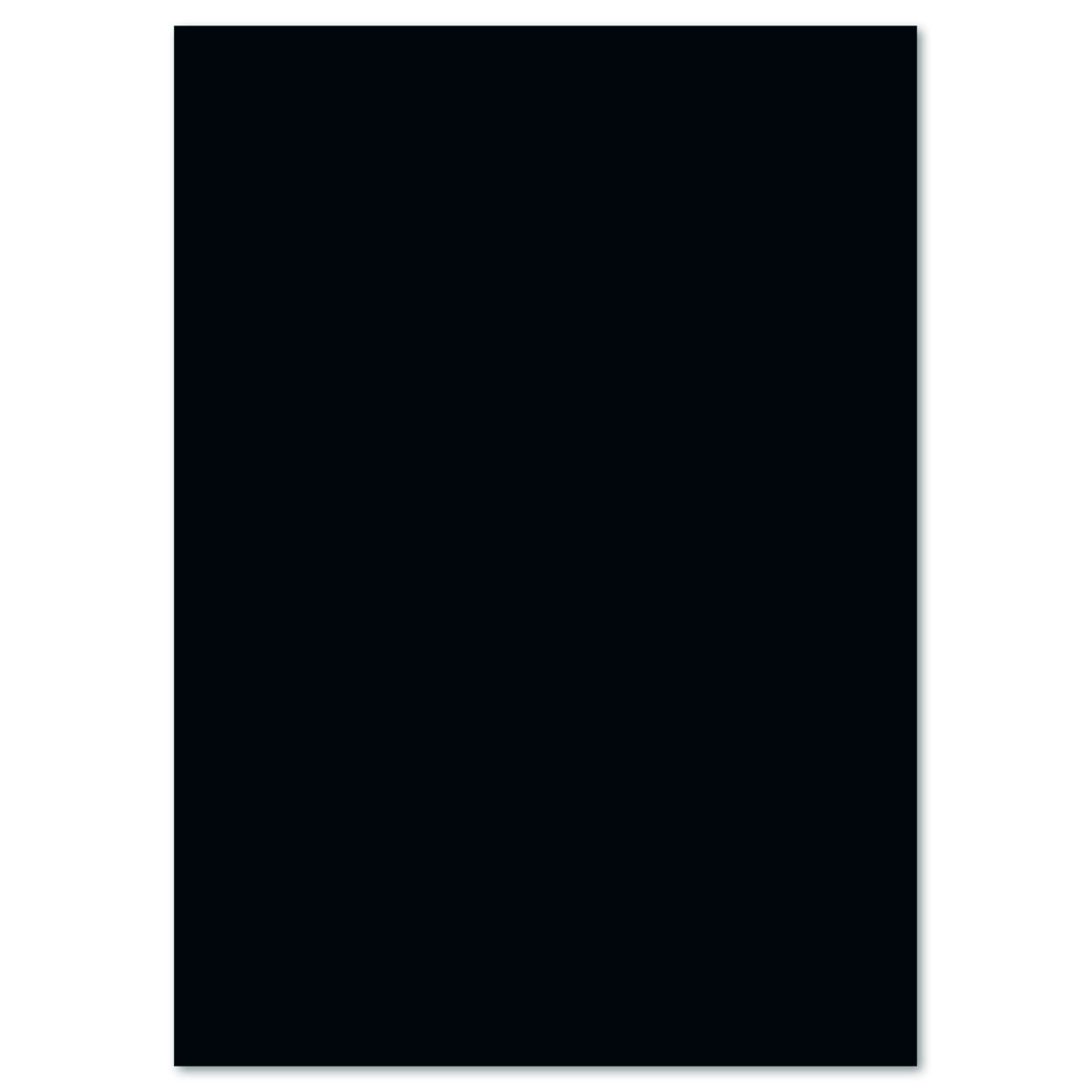 Tonkarton 220g/m² 50x70cm 25 Bl. schwarz