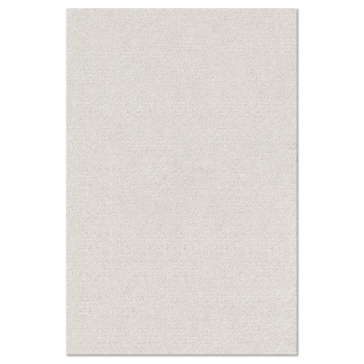 TRENDYfilz 3mm 75x50cm wollweiß