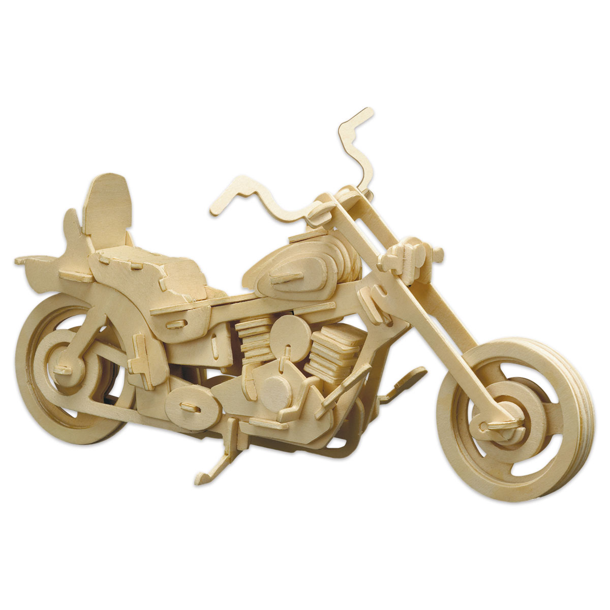 Holzbausatz Motorrad 30x18cm 96 Teile