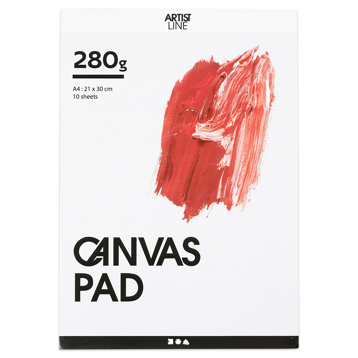 Leinwand-Block 280g/m² A4 10 Blatt weiß