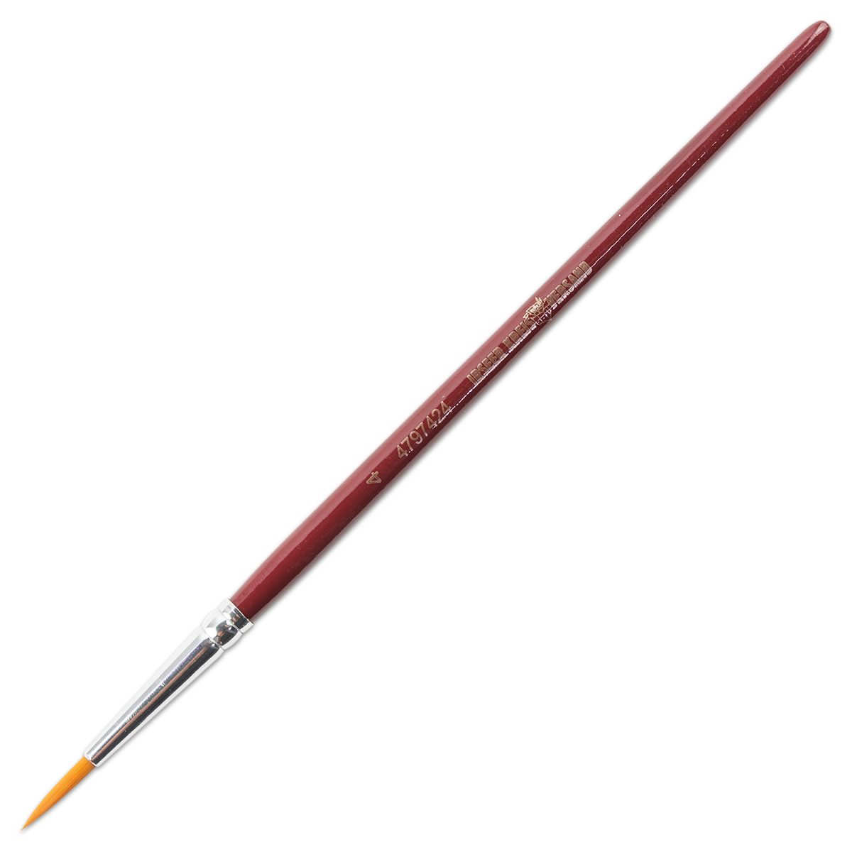 Pinsel Synthetik rund Gr. 4