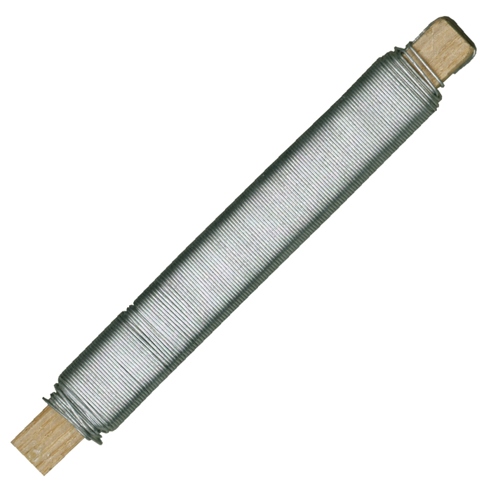 Wickeldraht 0,65mm 39m verzinkt/silberf.