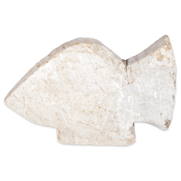 Speckstein-Rohling ca. 8-10cm Fisch