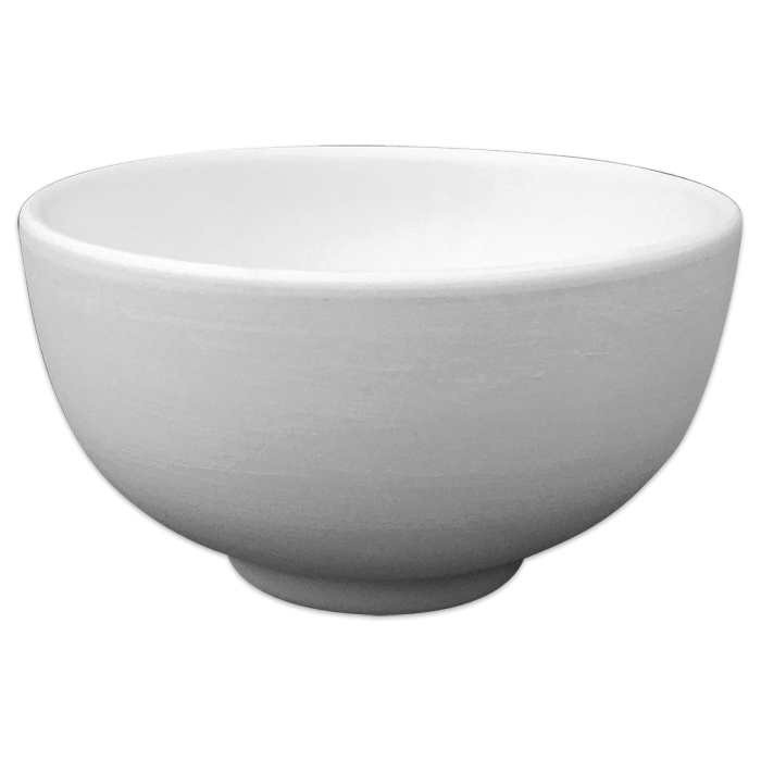 Schale Rohkeramik Ø 13x7,5cm weiß