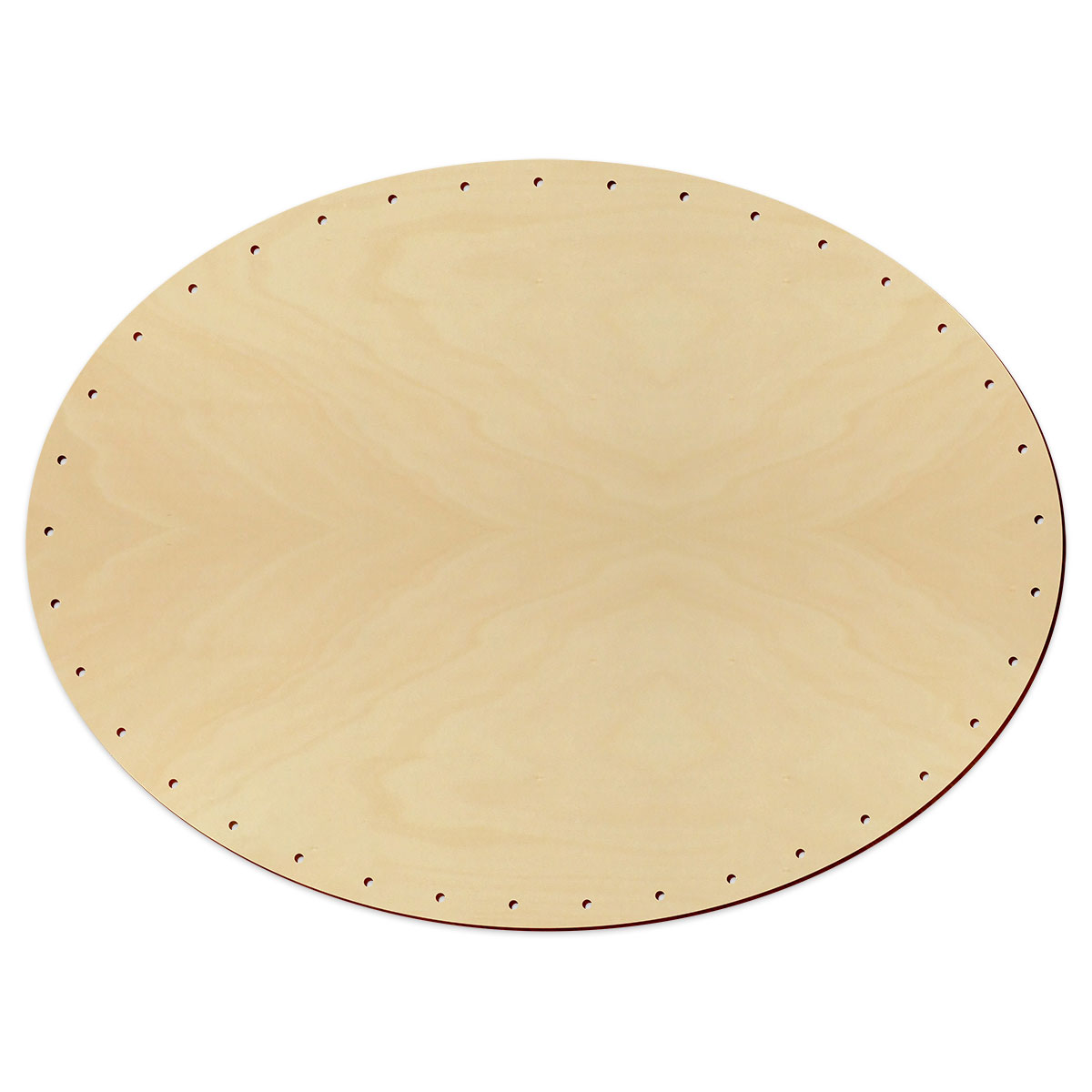 Korbflechtboden Holz 4mm 29x21,5cm oval natur