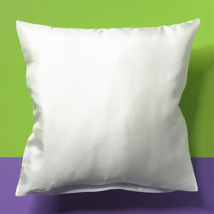 Kissenhülle Seide Pongé 08 39x39cm naturweiß