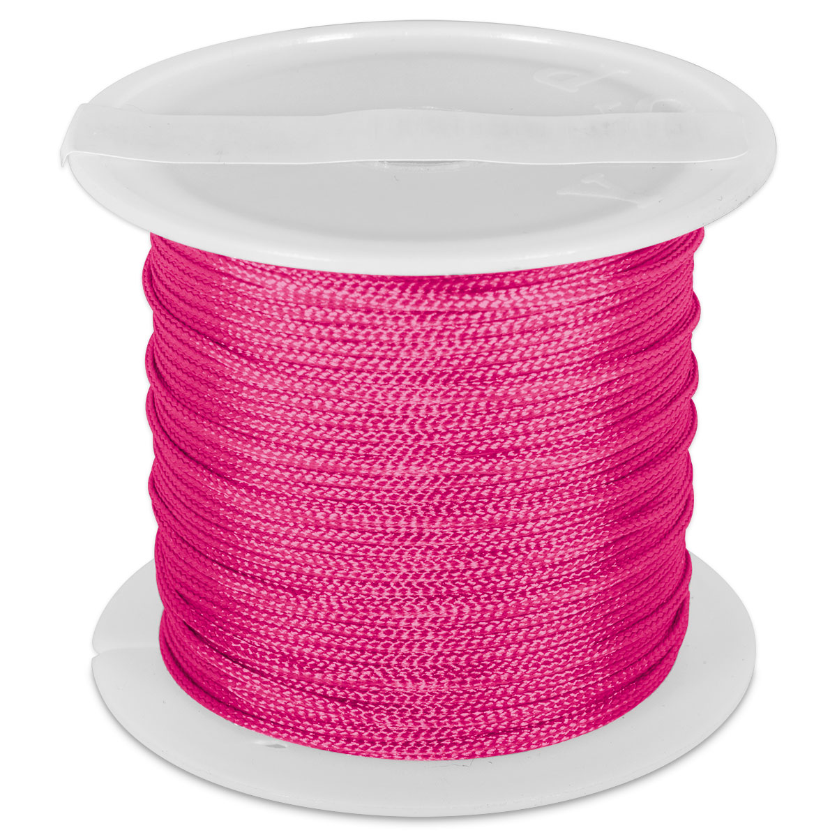Knüpfgarn glänzend 1mm 5m fuchsia
