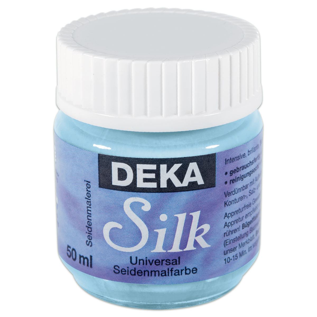 Deka-Silk Seidenmalfarbe 50ml eisblau