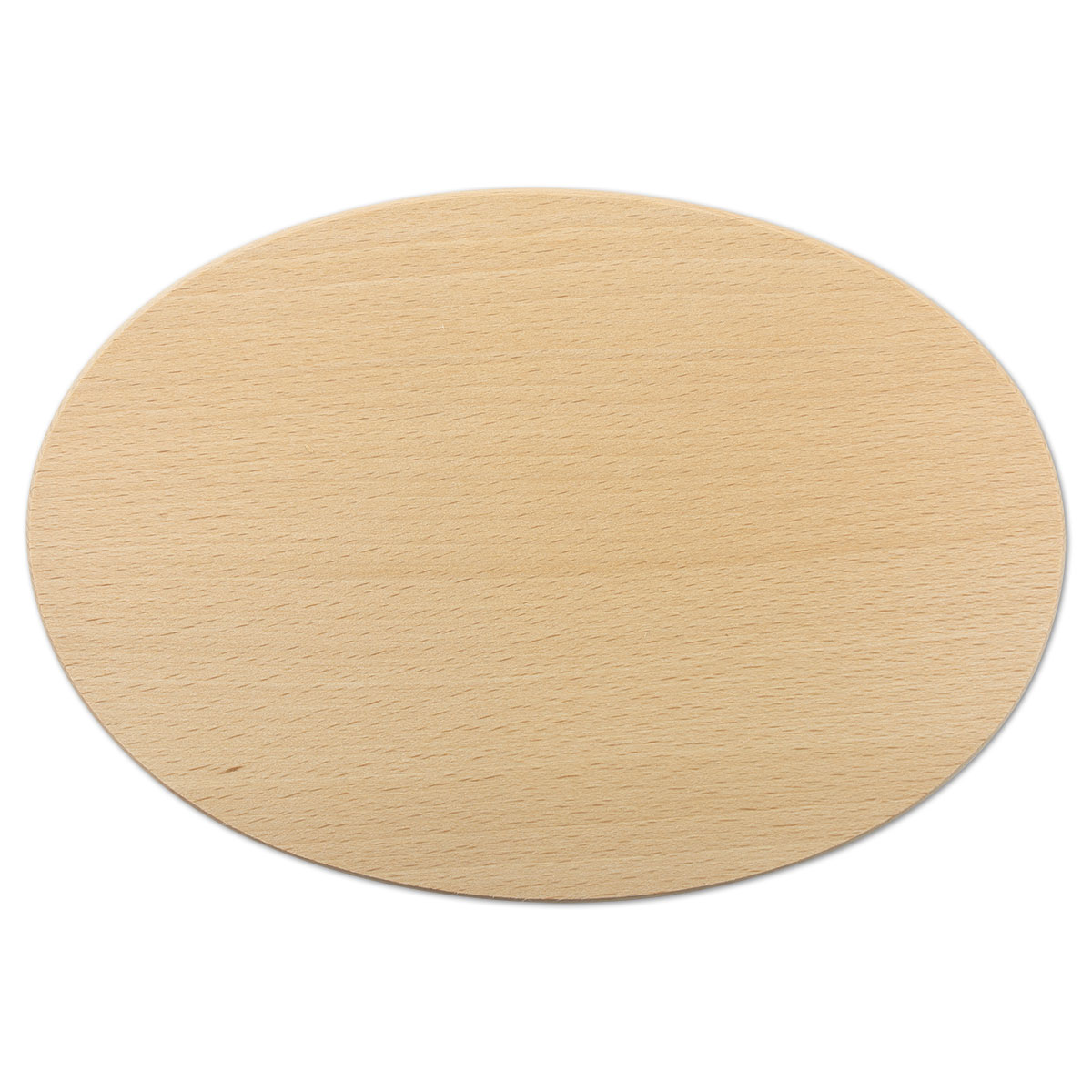Hartholzbrettchen 1x22x15cm oval natur