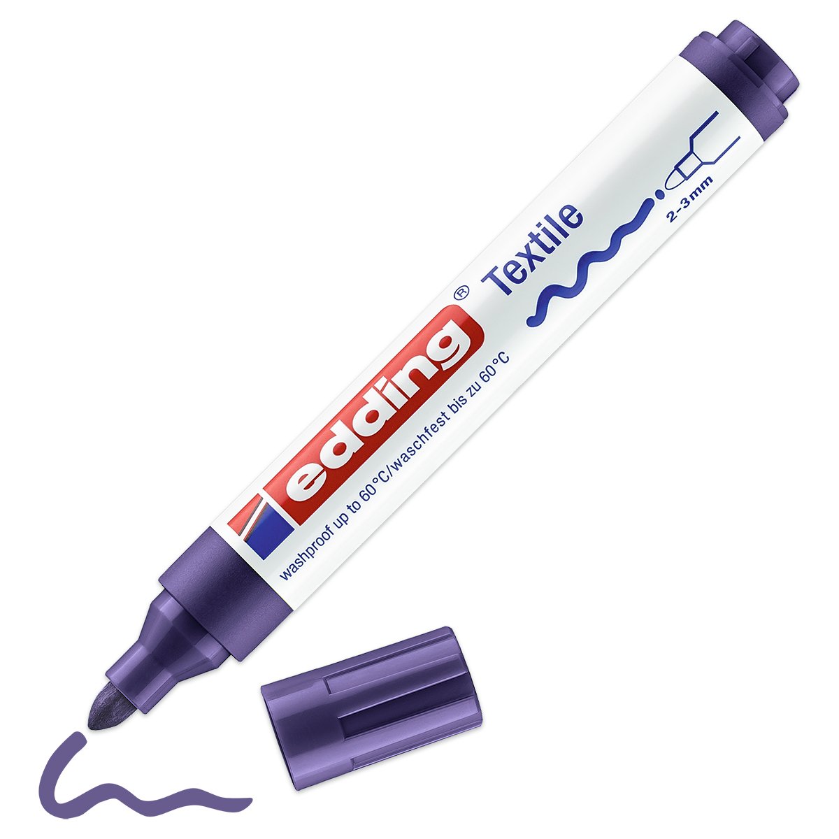 edding 4500 Textilstift violett