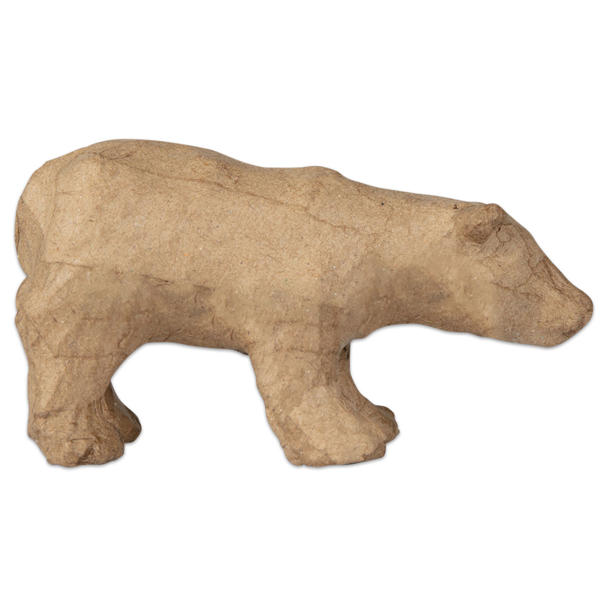 Eisbär Pappmaché 12x5x6cm