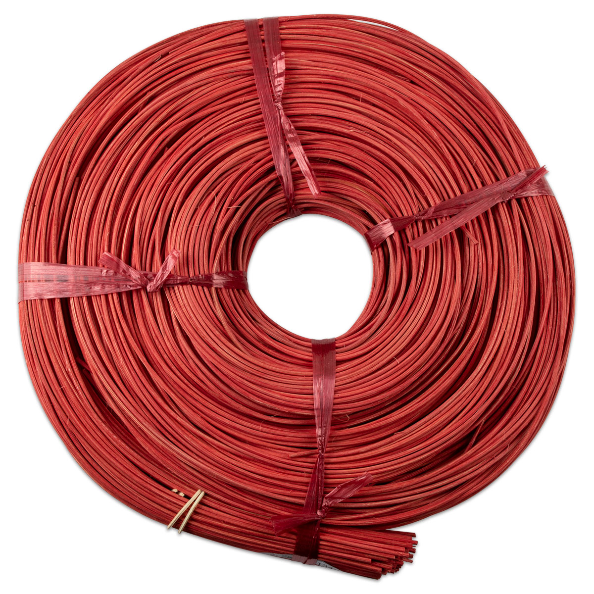 Peddigrohr 2,2mm 500g gebündelt Rotton