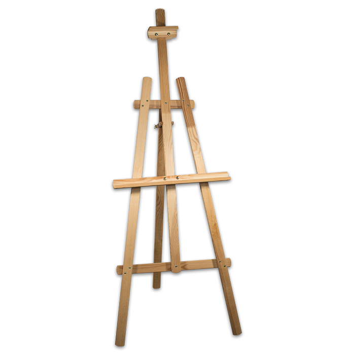 Atelierstaffelei Kiefernholz 2,5kg 58x150cm
