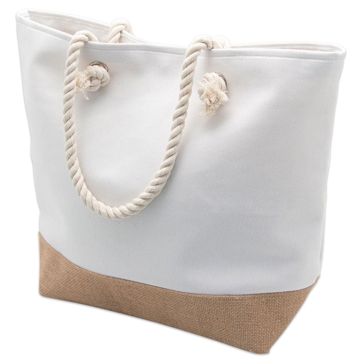 Strandtasche 45x35x14,5cm weiß