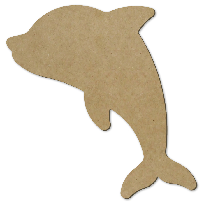 Delfin MDF 3mm ca. 48cm