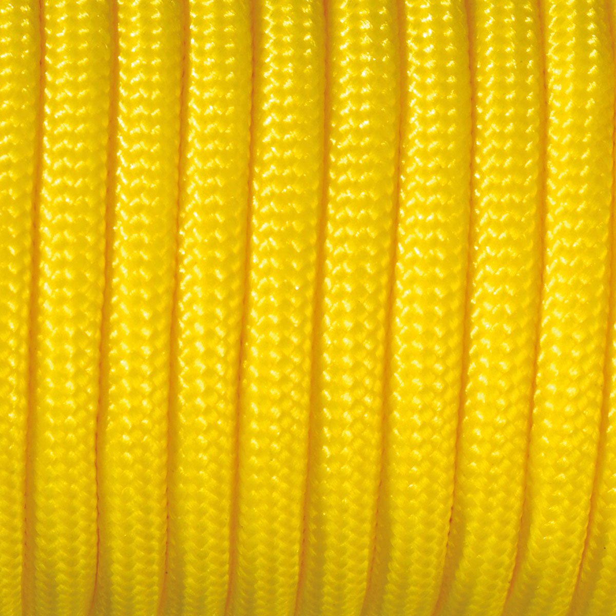 Paracord-Garn rund 2mm 4m gelb