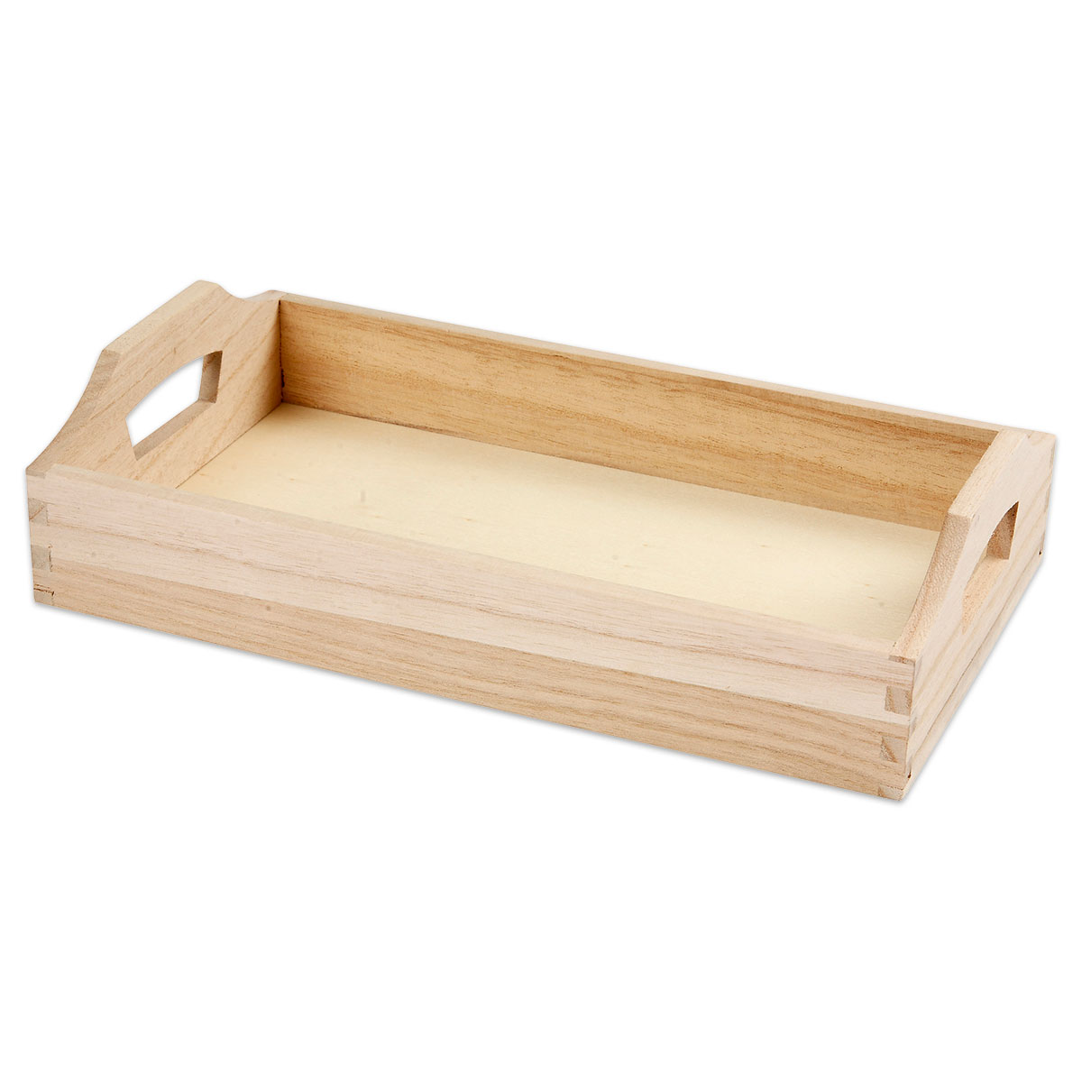Holztablett 30x17x5cm natur