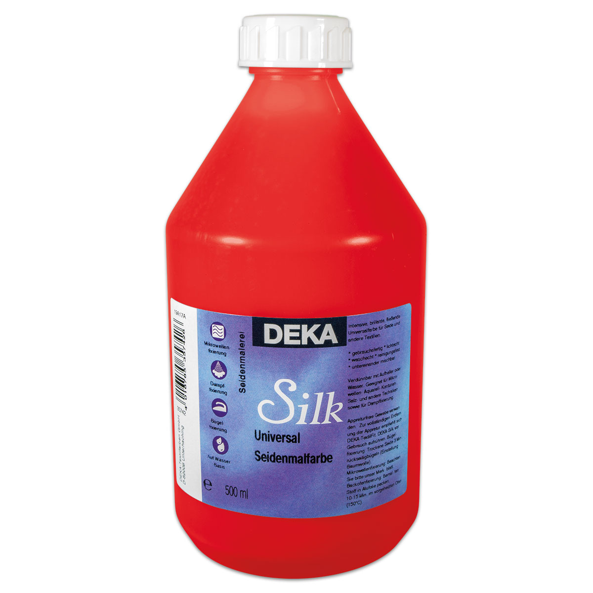Deka-Silk Seidenmalfarbe 500ml karminrot