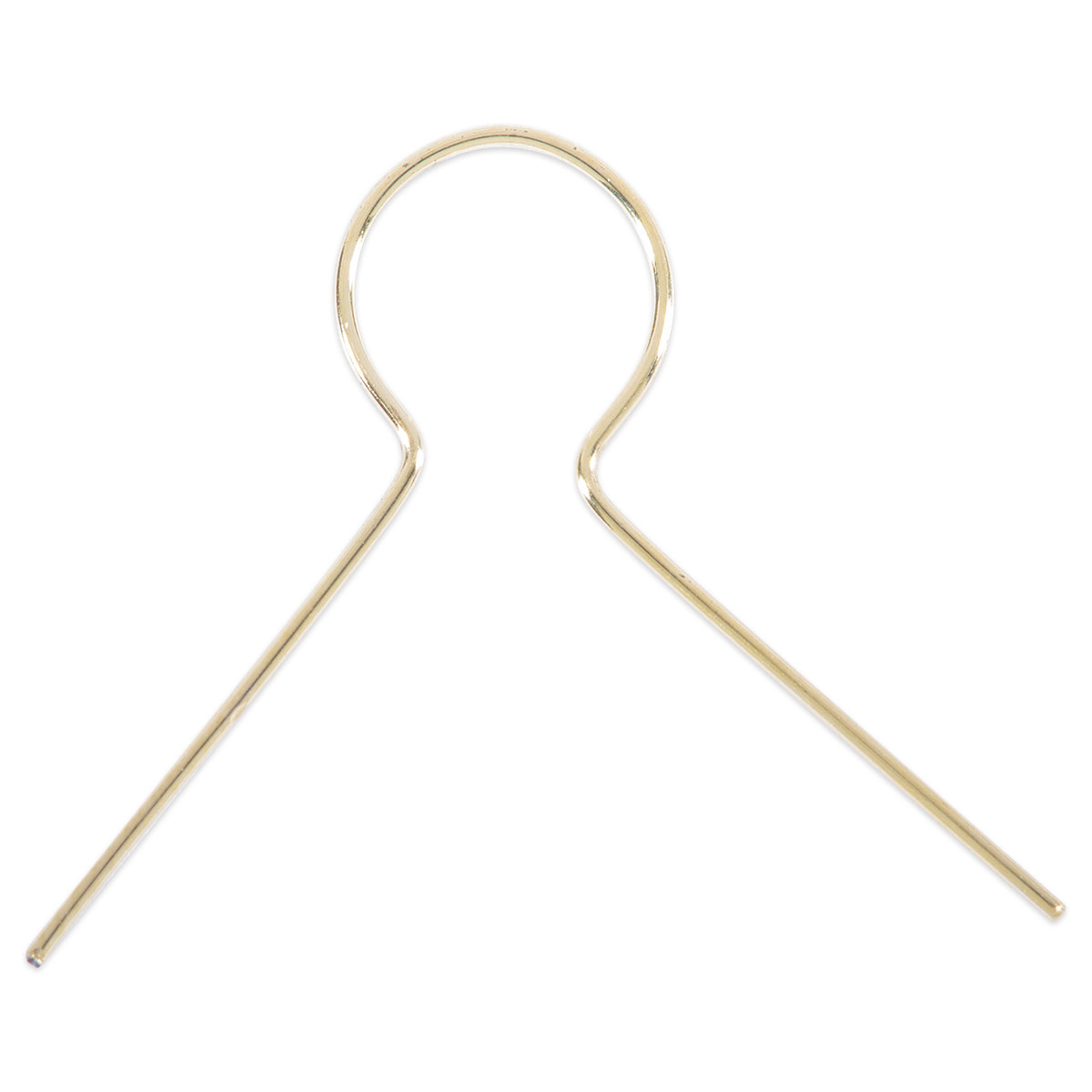 Aufhänger/Eingießösen Metall 100 St. goldfarben