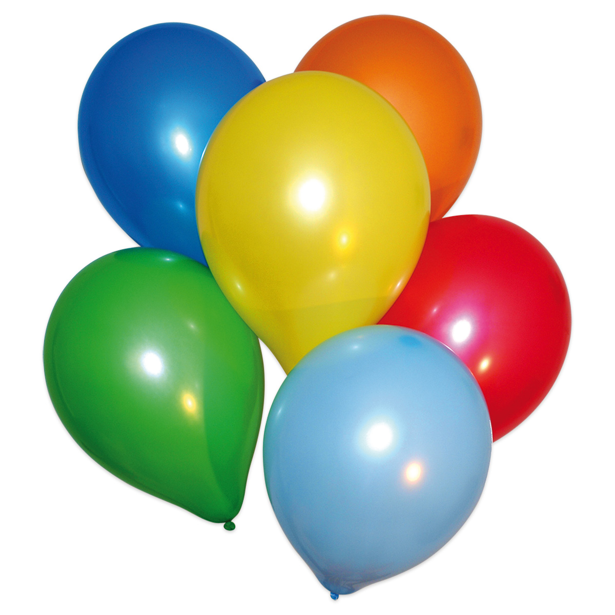 Rundballons Ø 31cm 100 St./ ca. 10 Farben
