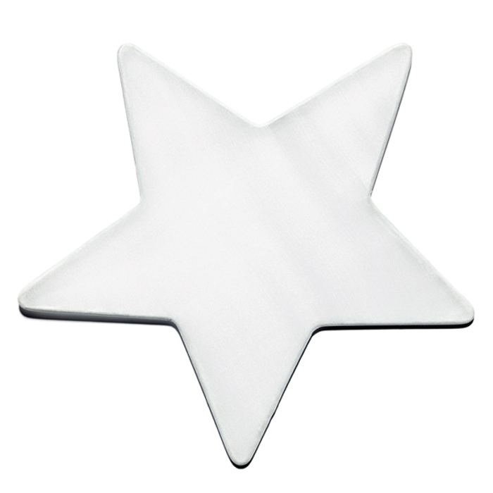 Fensterbild Seide Pongé 08 Stern Ø 18cm