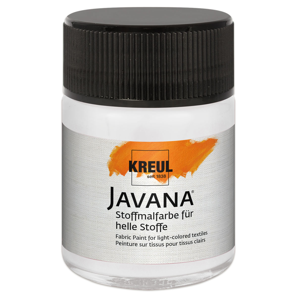 KREUL Javana Stoffmalfarbe helle Stoffe - 50ml weiß