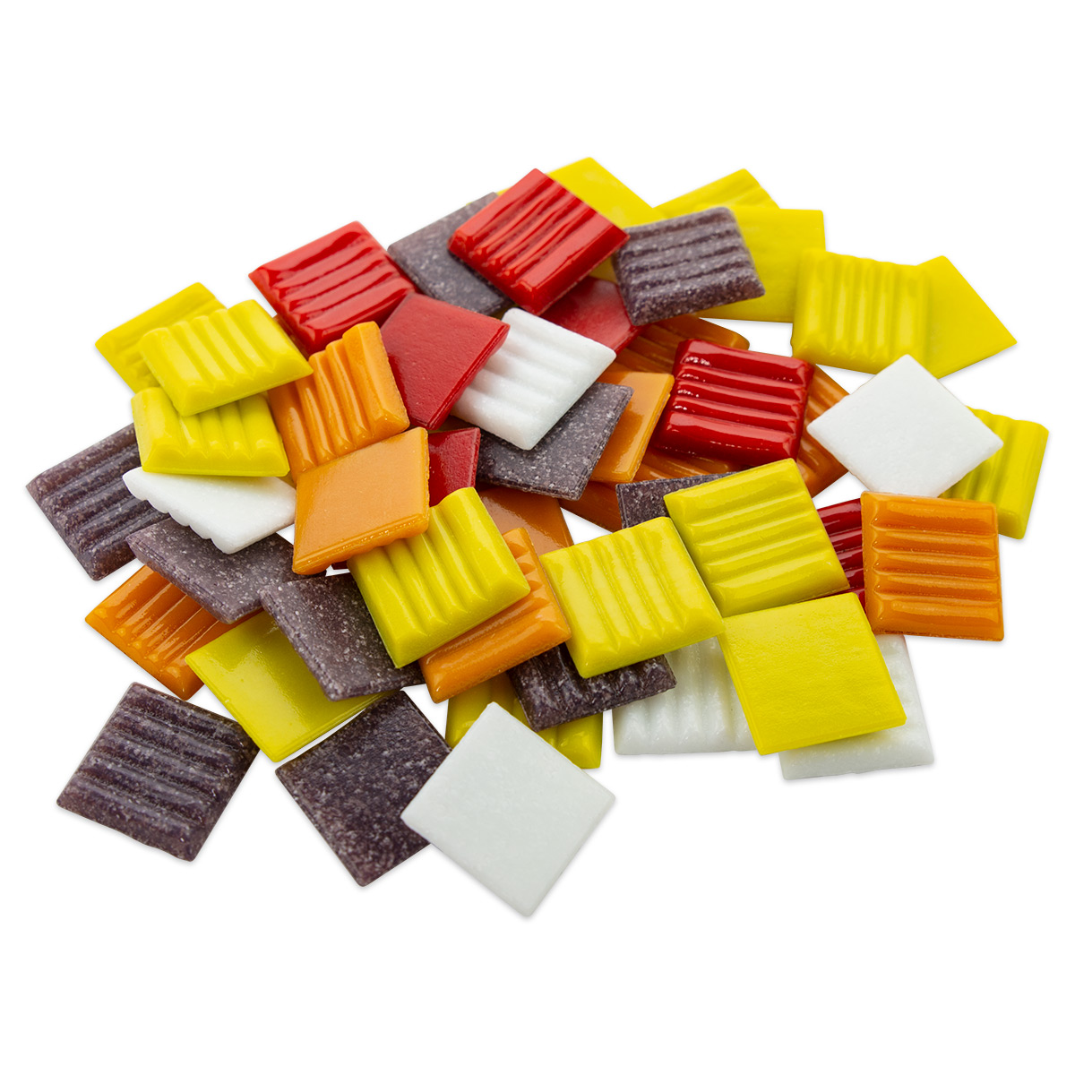 Glasmosaik Joy 20x20x4mm 1kg fire on ice mix