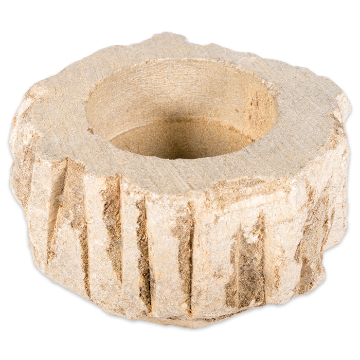 Teelichthalter Speckstein 400-500g Bohrung Ø 4cm