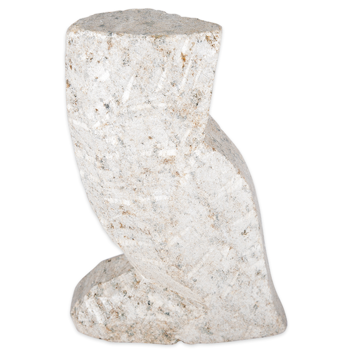 Speckstein-Rohling ca. 8-10cm Eule