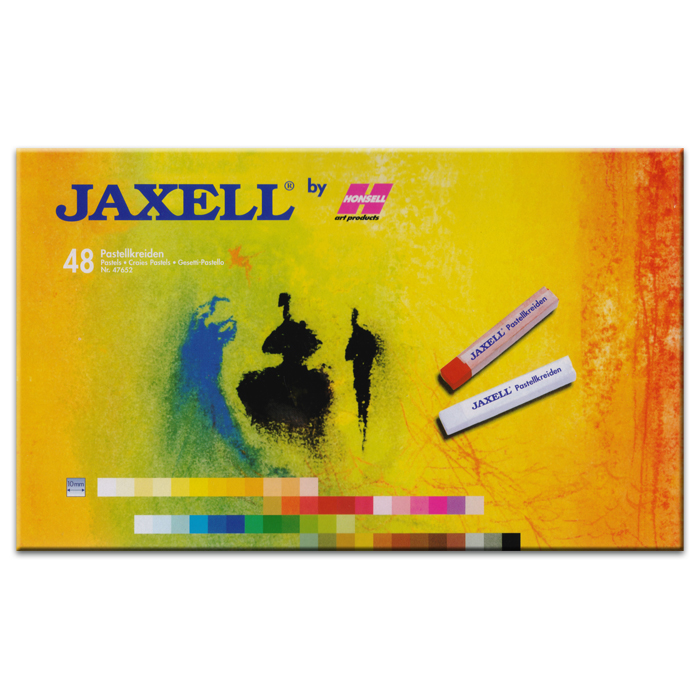 Jaxell Soft-Pastellkreiden 10x10x64mm 48 St.