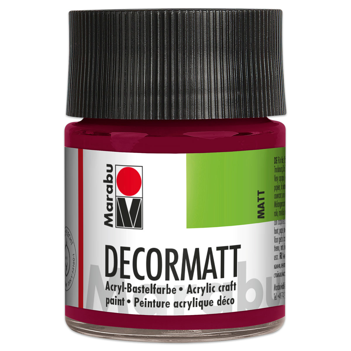 Decorlack Acryl matt 50ml bordeaux